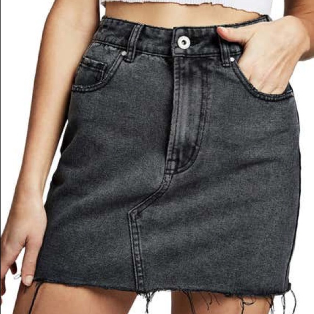 The Classic Denim Skirt